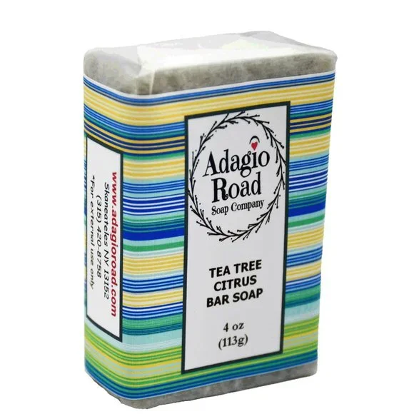 NIP- Tea Tree Citrus Natural Bar Soap - Picture 1 of 2